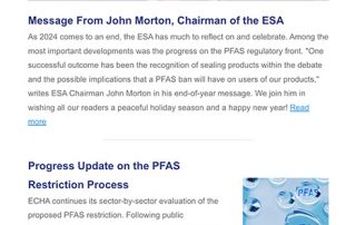 ESA December 2024 Newsletter